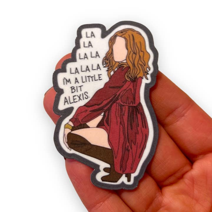 Sona Studio - Wholesale Sticker - Alexis Sticker (Schitt’s Creek)0