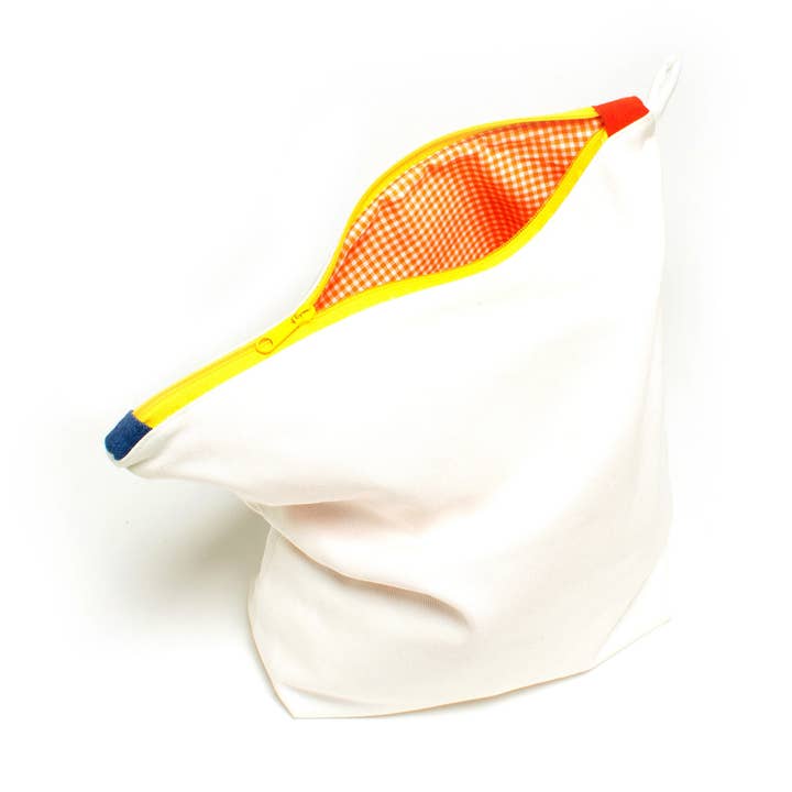 Cotton Twill Zippered Sweater Sized Project Bag for wholesale by DEGEN