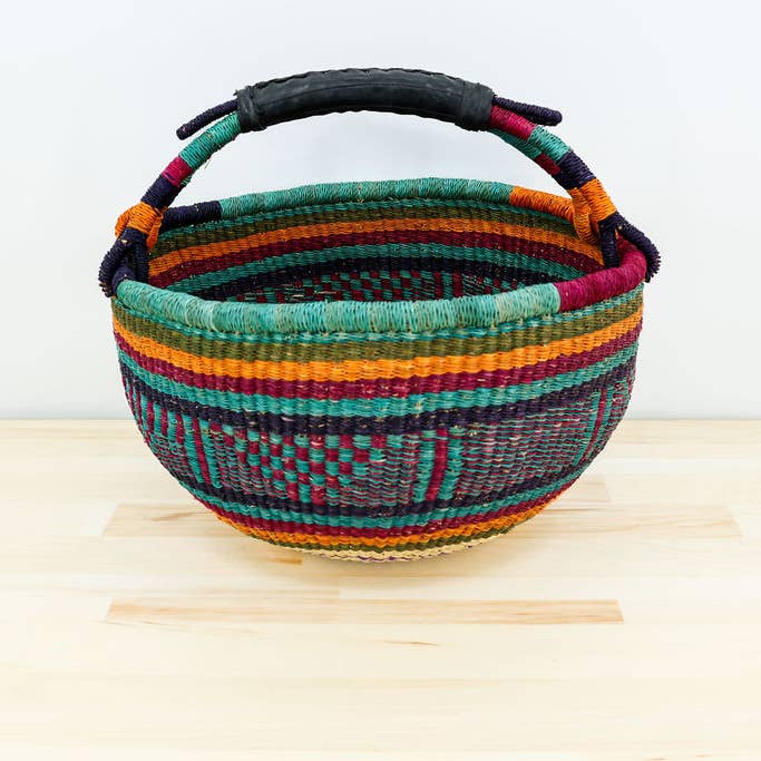 Gitzell FairTrade - Wholesale Basket - Market Basket Bolga Basket/, vegan