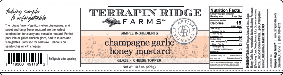 Terrapin Ridge Farms - Wholesale Mustard - Champagne Garlic Mustard2