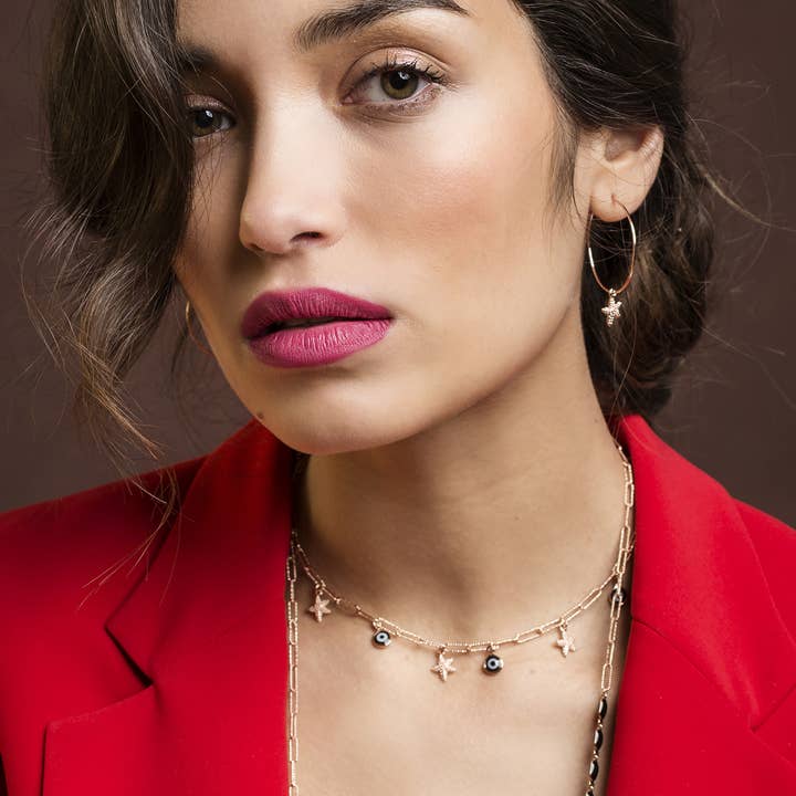 Gargantilla Sirens | chapado en oro | hecho en Italia para venta al por mayor de NINA TRA LE NUVOLE