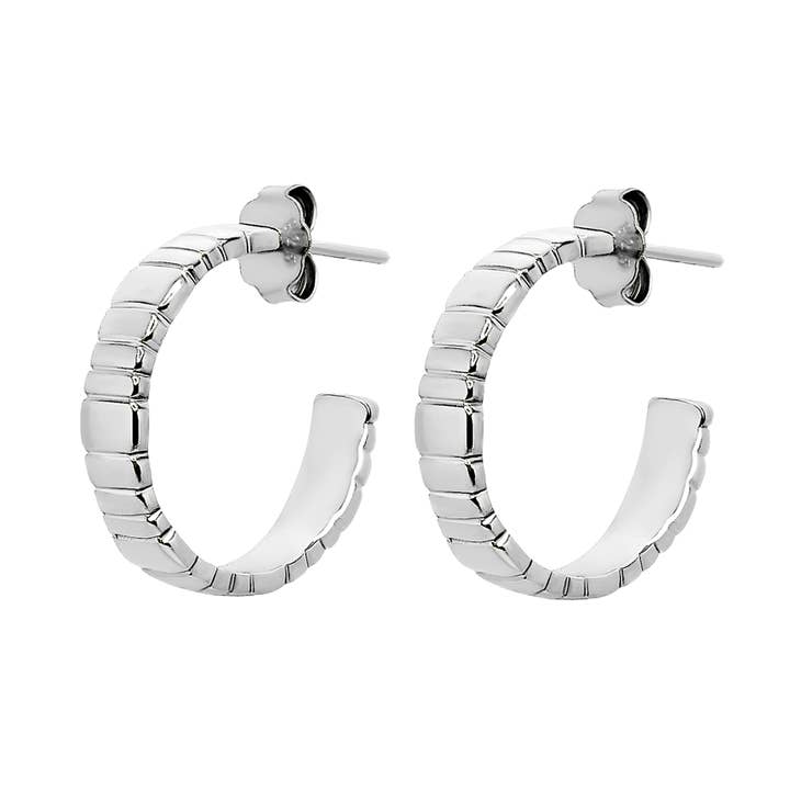 Earring Kayla Silver for wholesale by AWENI