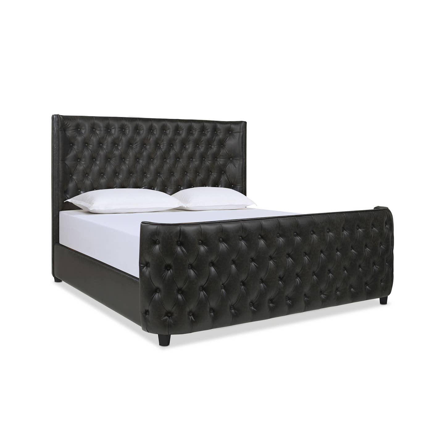 Jennifer Taylor Home - Wholesale Bed - Brooklyn Tufted Bed Headboard and Footboard Set7