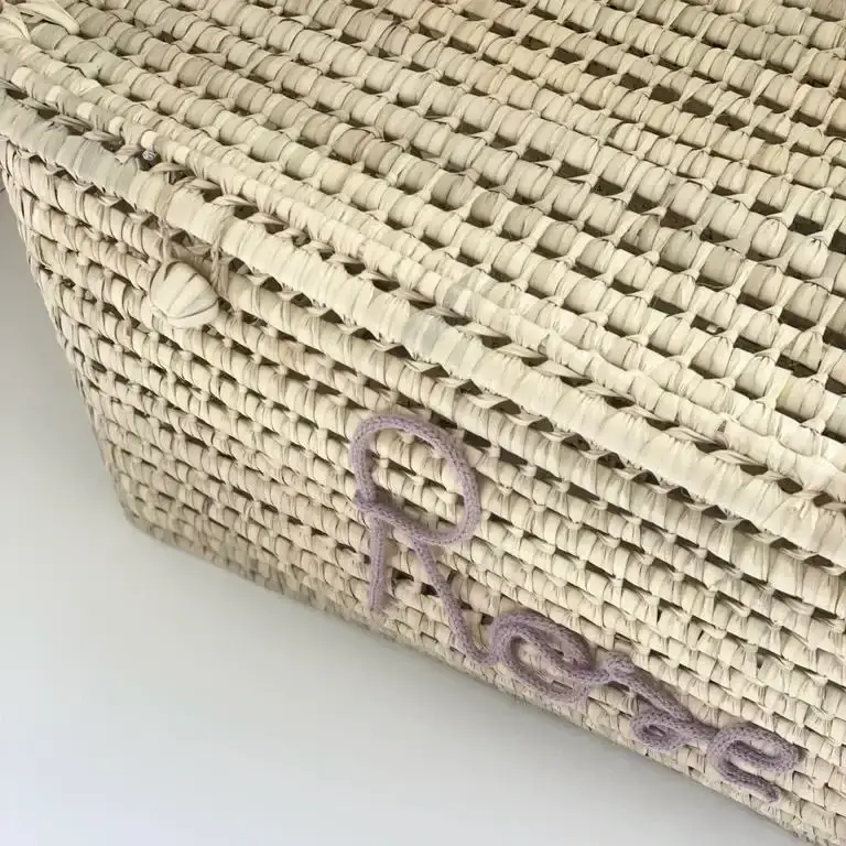 High crafty – wholesale Basket – Customized Palm Leaf Trunk – Handmade Moroccan Storage Chest3