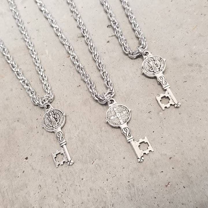 St Benedict Key - Necklace for wholesale by Shrake Culture
