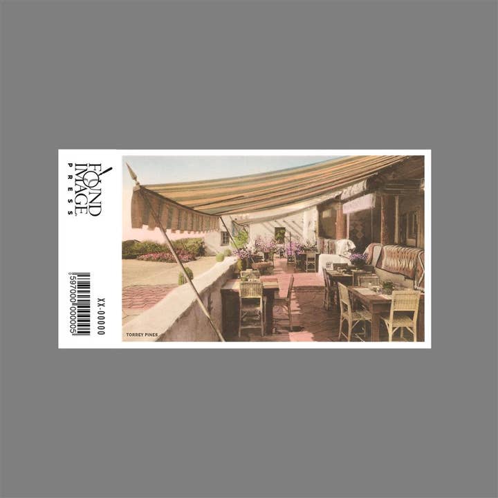 Found Image Press - Wholesale Sticker - Sticker SD-705 Torrey Pines Ranger Station1