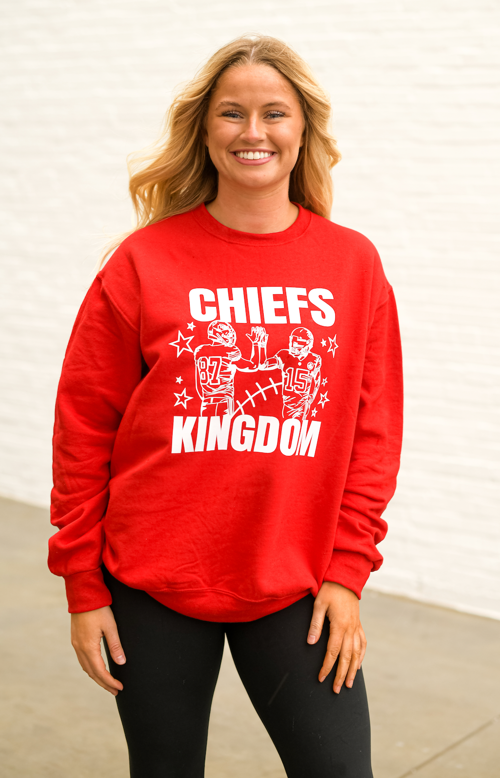 The Collective Apparel Brand – wholesale Sweatshirt med tryck - Dam – Dynamisk duo besättning #15 #871