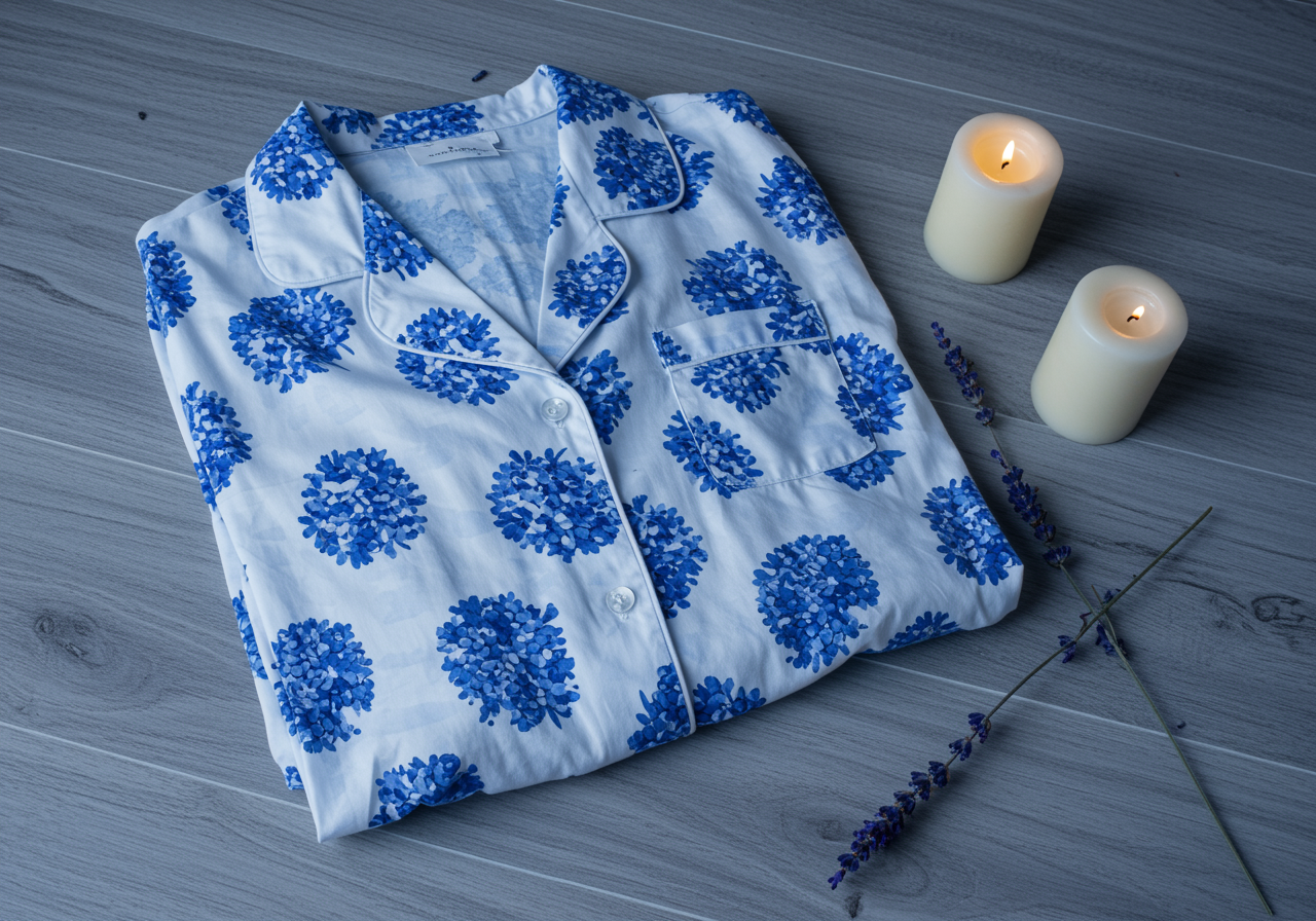 The Blissful - Vente Haut et bas de pyjama – femme - Pyjama personnalisé en hydrangea Ensemble de pyjamas pour mariée Pyjamas pour demoiselles d'honneur4