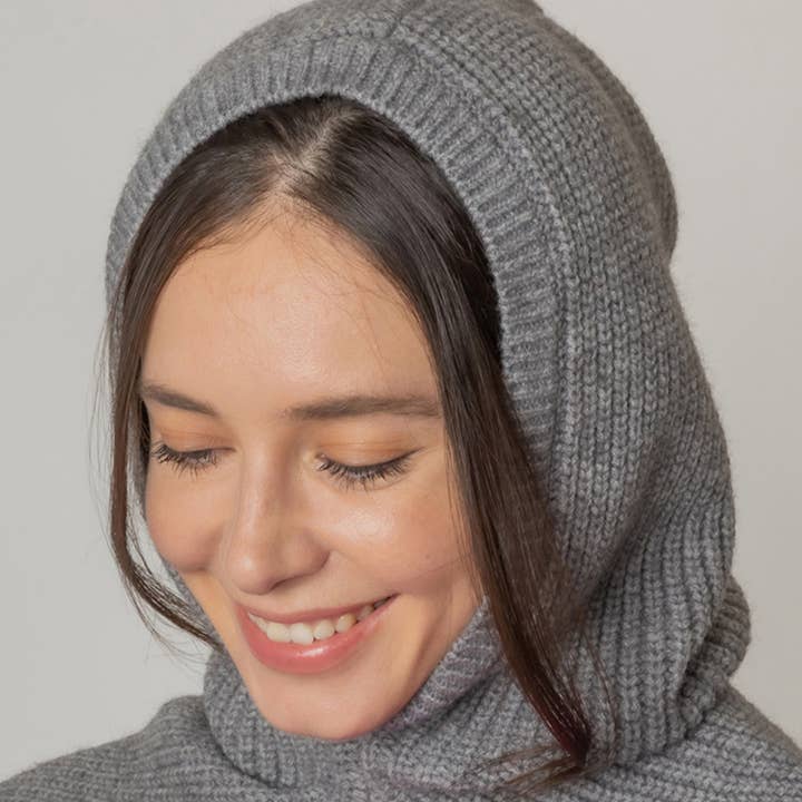 Solid Color Knitted Snood for wholesale by Fashion City