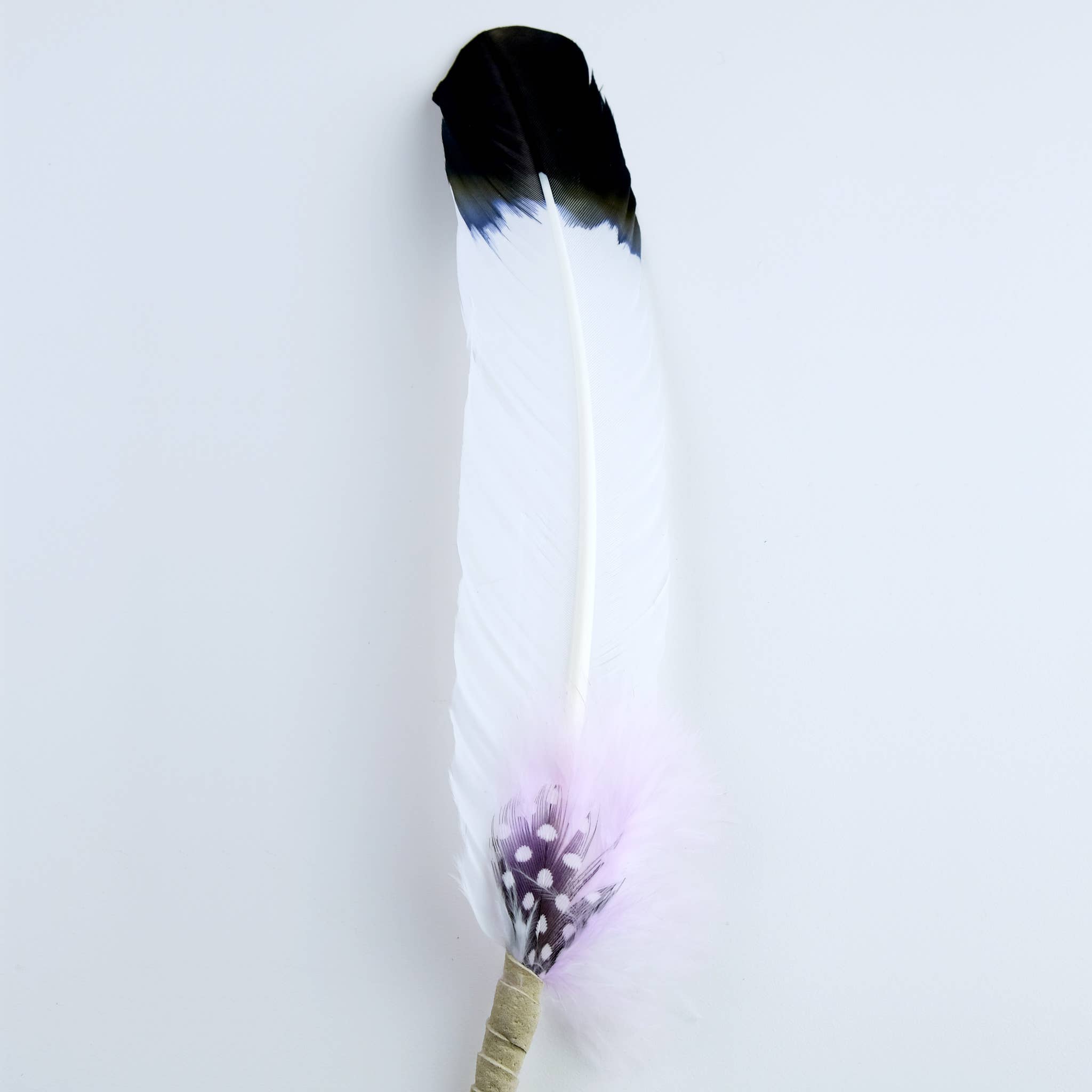 Monague Indigenous Crafts & Gifts - Wholesale Sage Bundle - Large Smudging Feather for Inspiration0