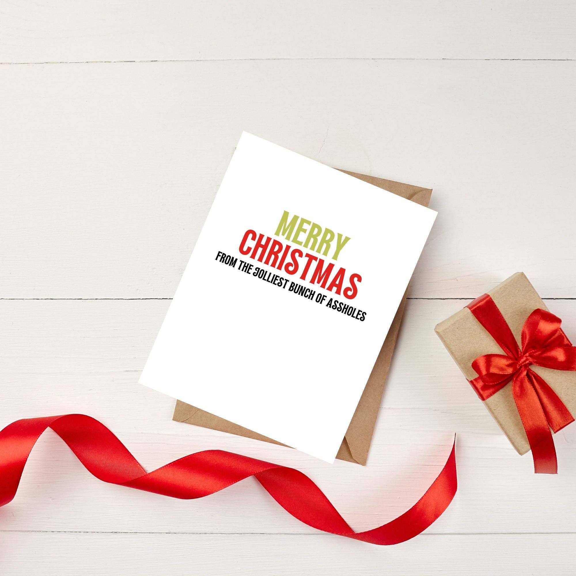 As Told By Ellie - Wholesale Christmas Card - Group Christmas Card Funny, Sassy Xmas, Snarky Holiday Card2