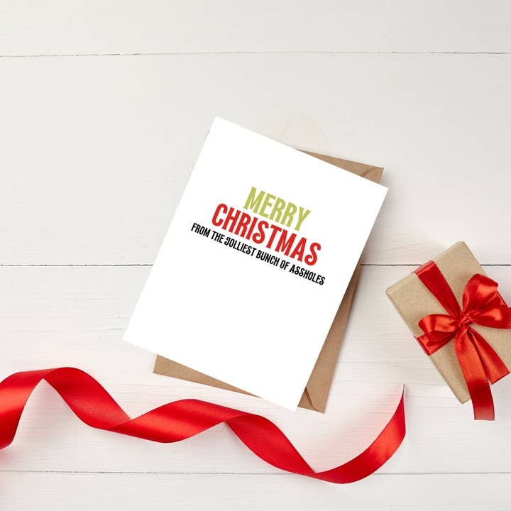As Told By Ellie - Wholesale Christmas Card - Group Christmas Card Funny, Sassy Xmas, Snarky Holiday Card2