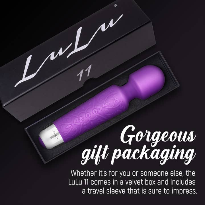 LuLu - Wholesale Body Massager - Lulu 11 Upgraded Personal Wand Massager with Memory - The Most Powerful Cordless Magic Wand6