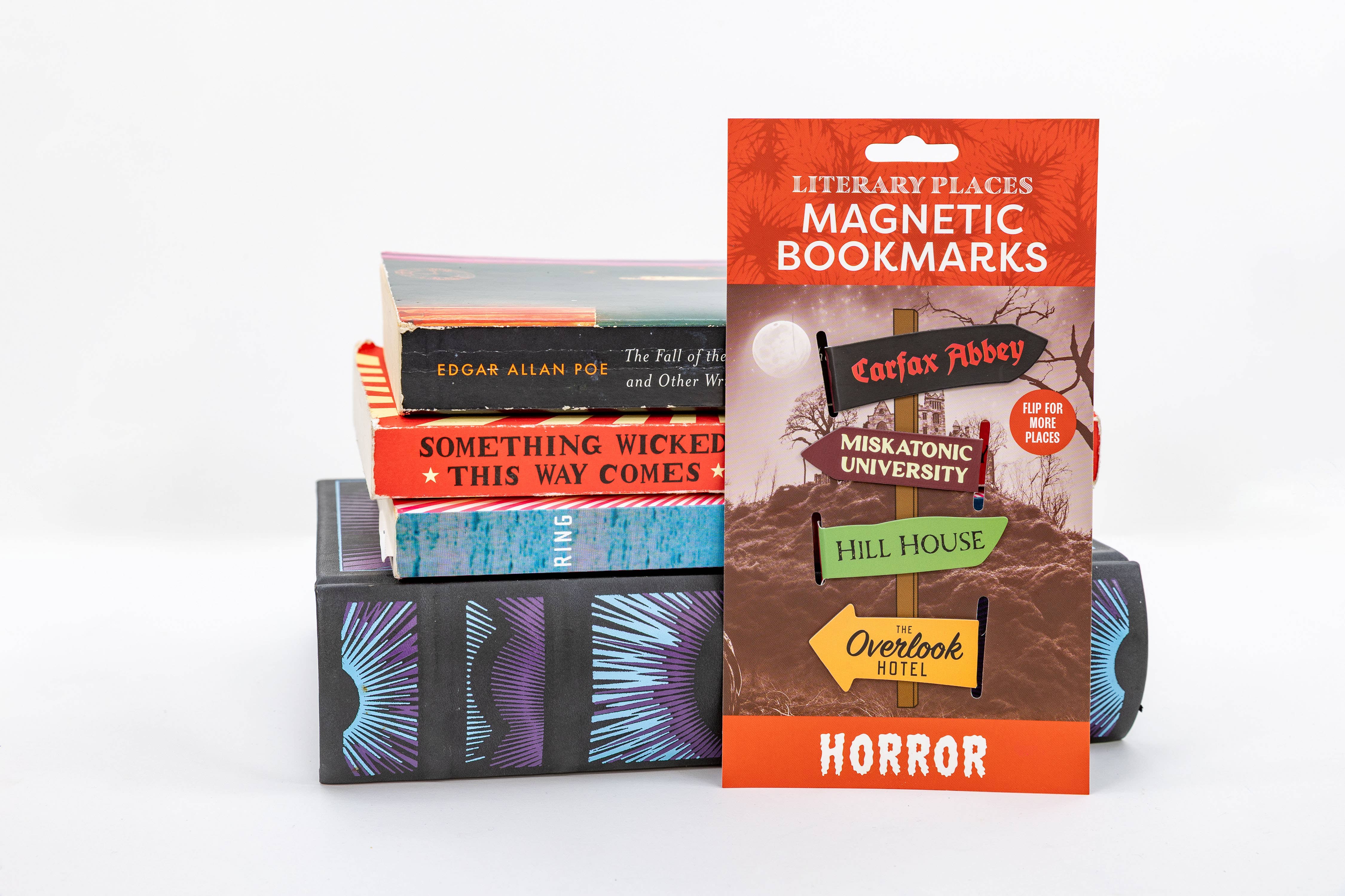 Unemployed Philosophers Guild - Wholesale Bookmark - Horror Magnetic Bookmark Set3