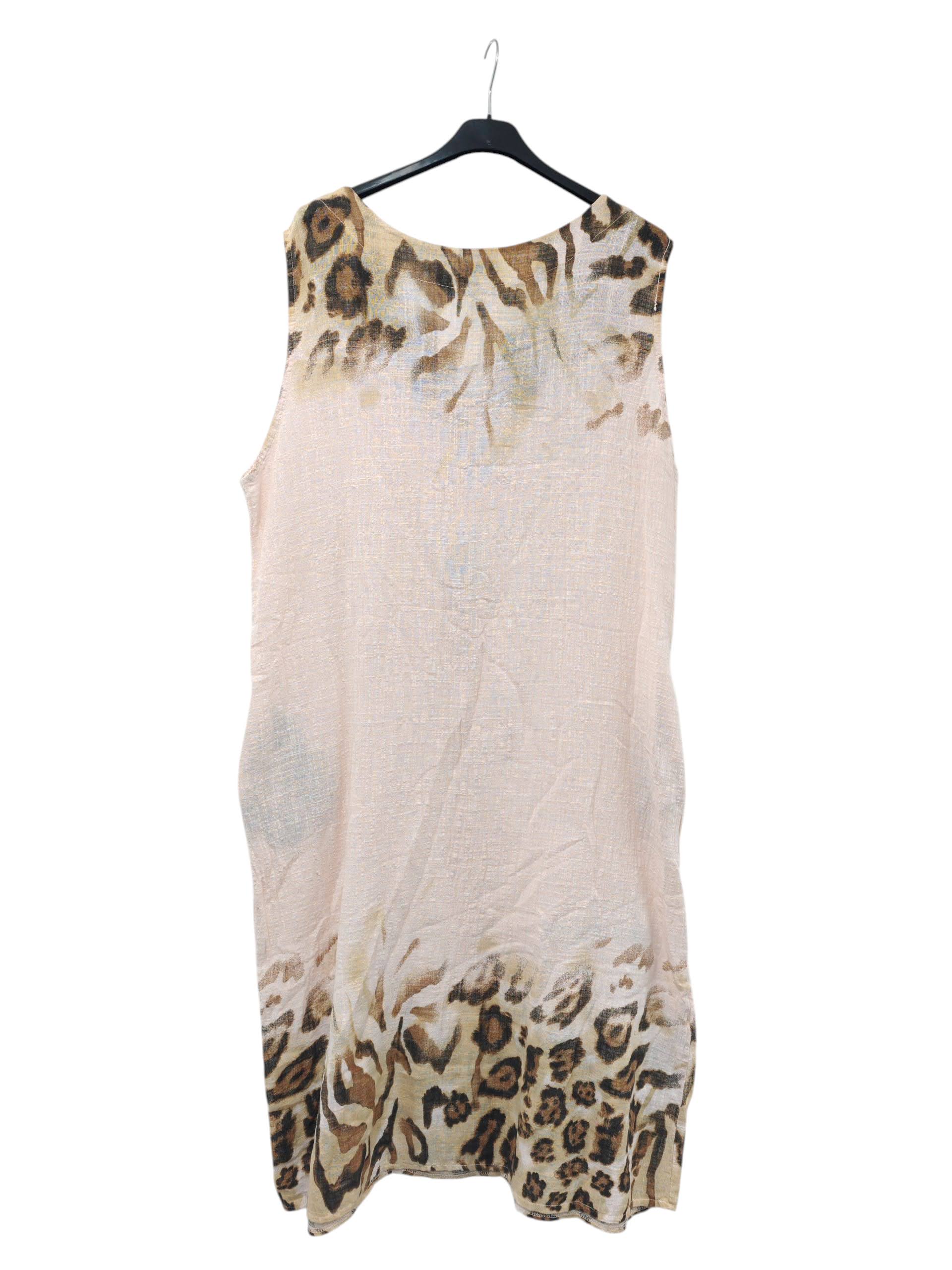 Superbia – wholesale Dress – Women's – Italian One Size Premium Cotton Dress Buttons Leopard Print11