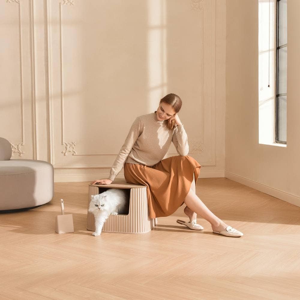 MichuPet - Vendita all'ingrosso Grotta  - Cani e gatti - Coperchio per lettiera per gatti Michu XXL Deluxe2