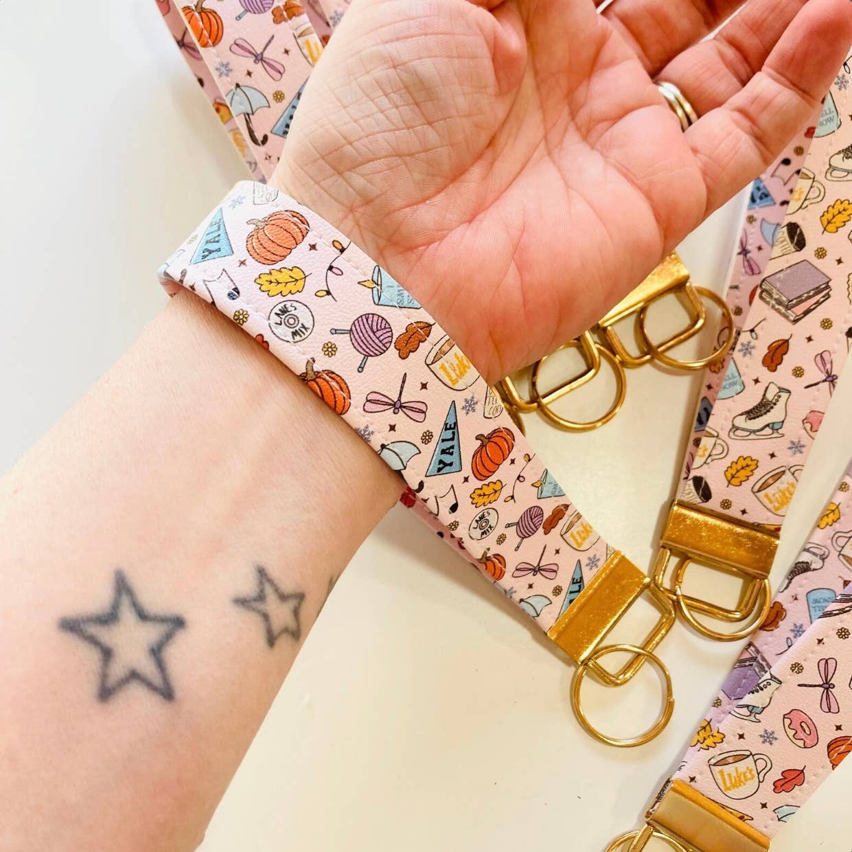 Chapter & Ink - Wholesale Keychain – Women's - Gilmore Girls Leatherette Wristlet Keychain2