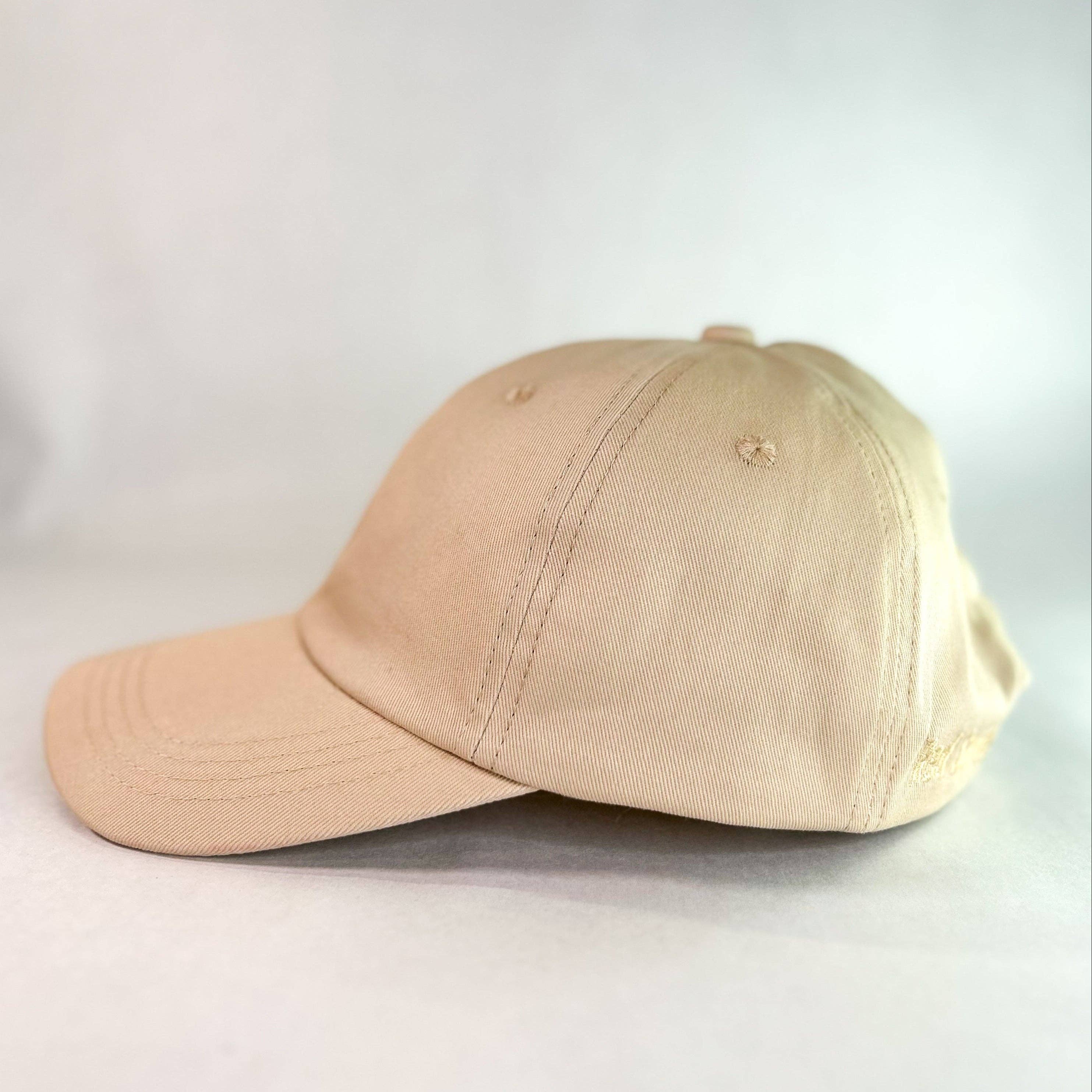 Red Sprite Hats - Wholesale Baseball Cap - Women's - Hidden Messy Bun Baseball Cap 2.0, High Ponytail Hat40