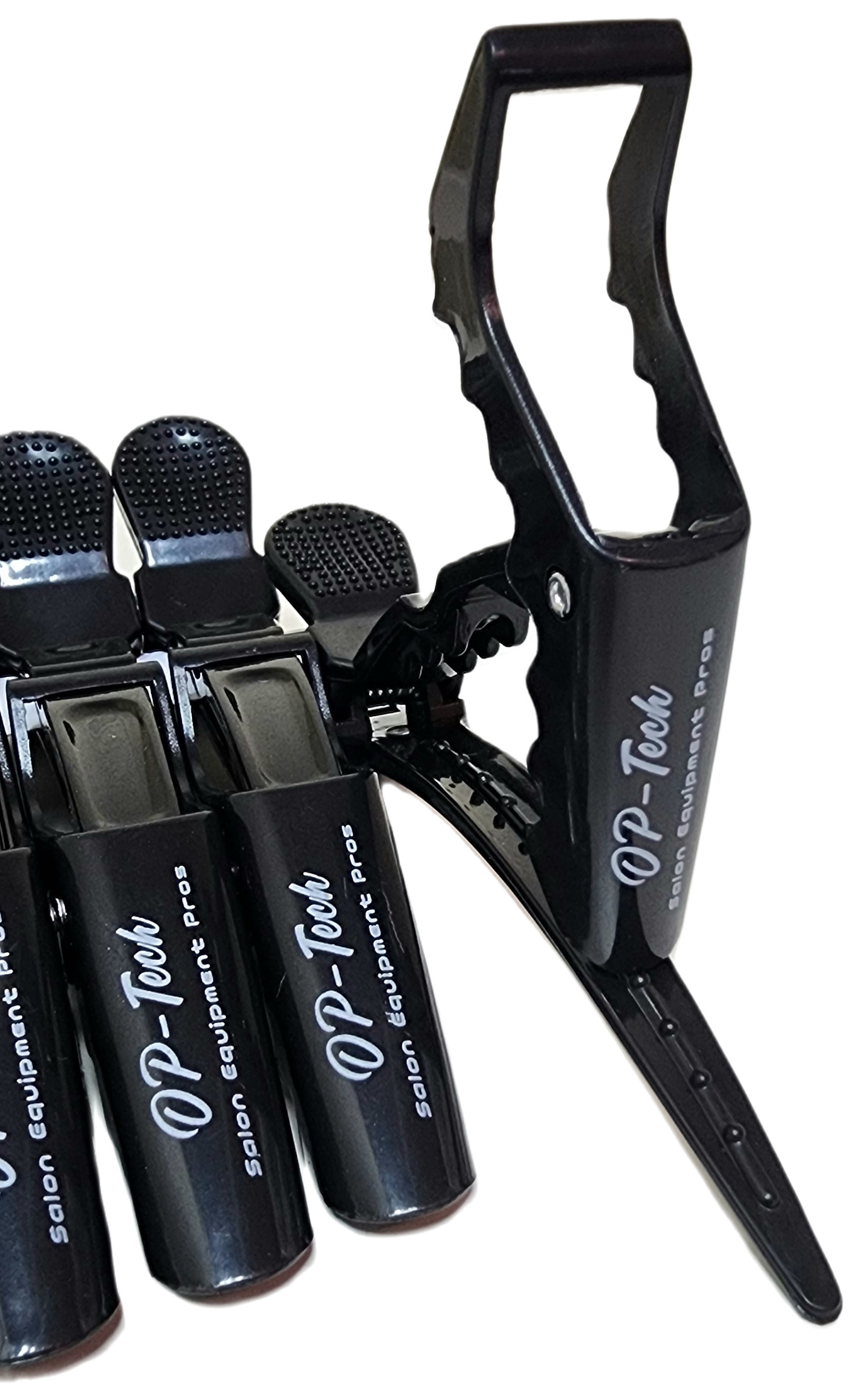 Salon Equipment Pros - Wholesale Hair Clip - Women's - The OP-Tech® Professional Croc Hair Clips - 6 Pack6