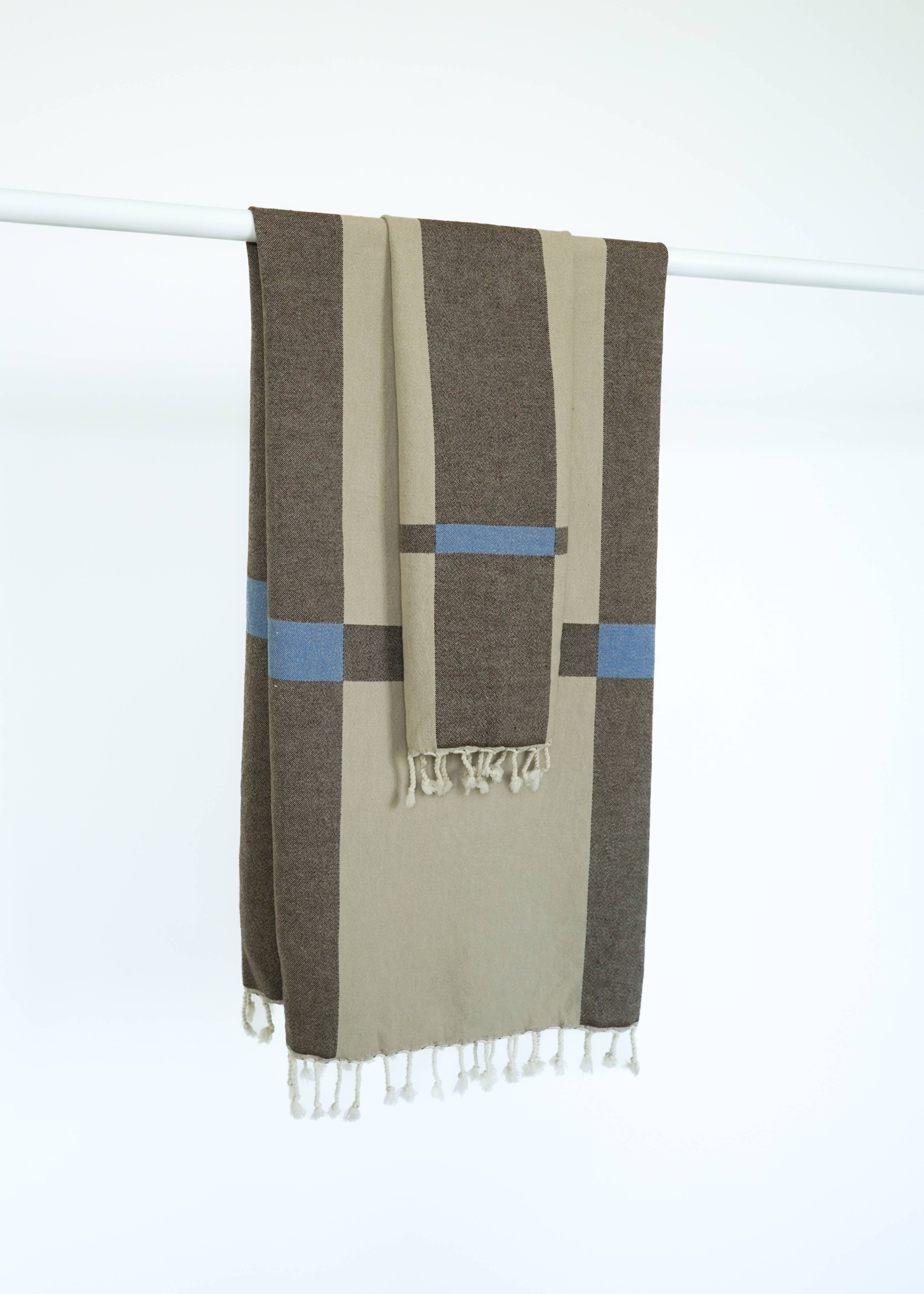 STATE The Label - Wholesale Bath Towel - FENCE TURKISH TOWEL / ASH4