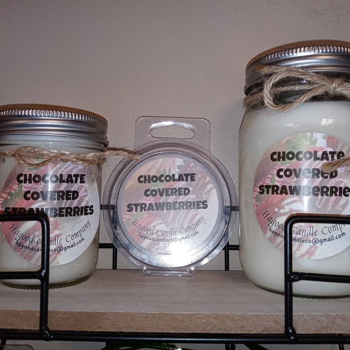 Chocolate Covered Strawberries for wholesale by Hagood Candle Co.