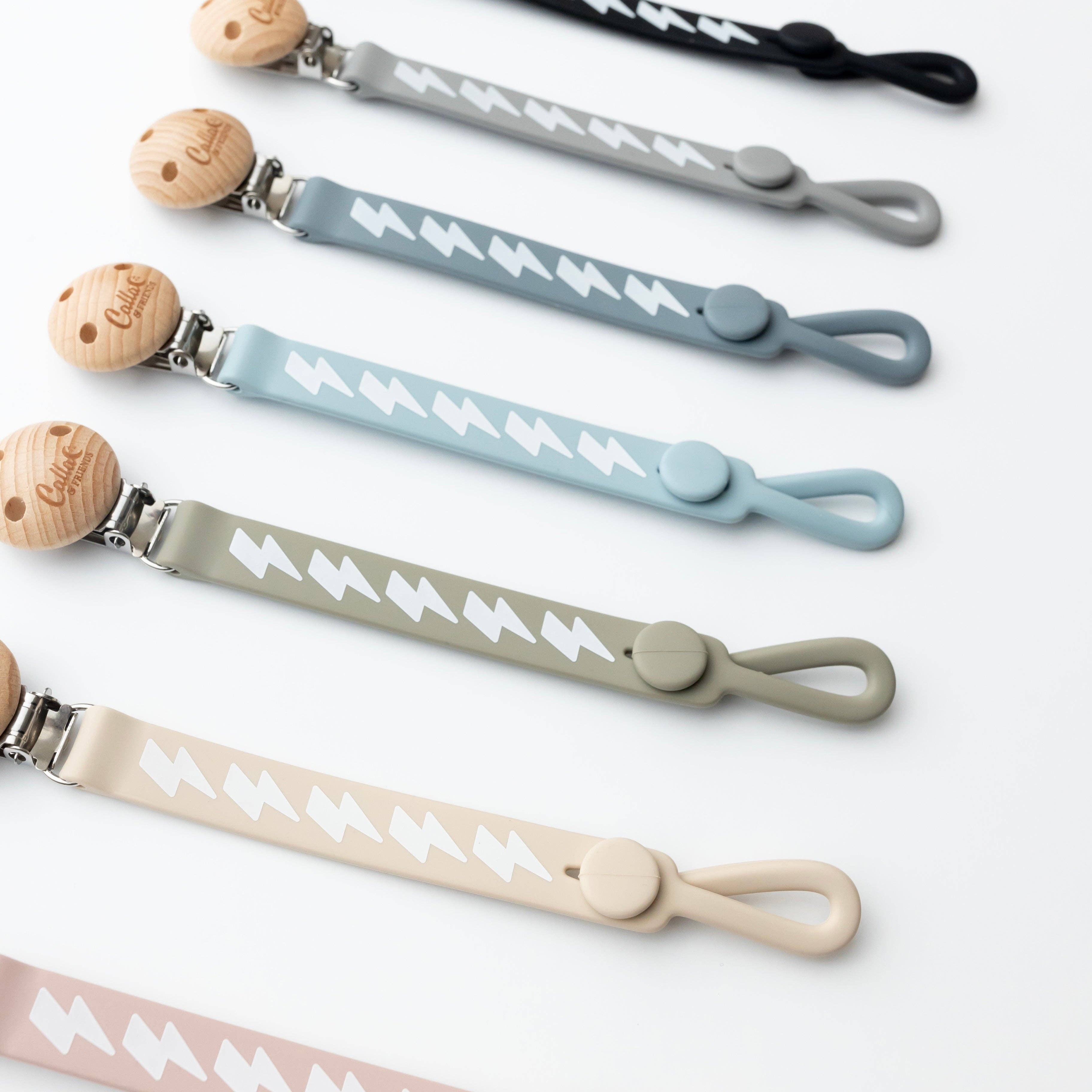 Calla & Friends - Wholesale Pacifier Clip - Baby - Nash Everything Clip - Bolt6