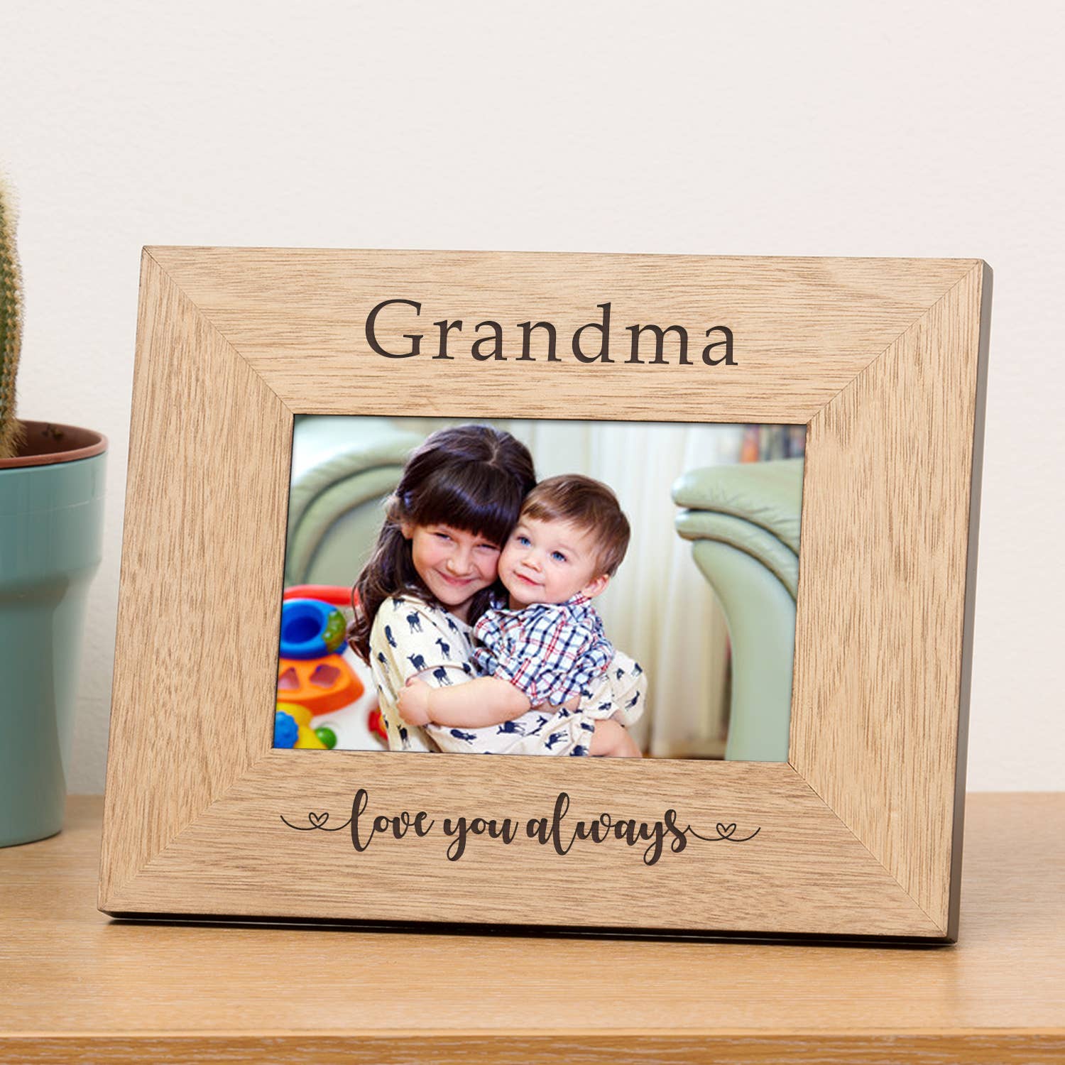 withlovefrom – wholesale Picture frame – 'love you always' Wood Photo Frame2