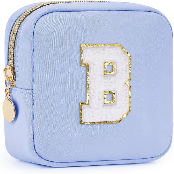 wandf – Großhandel Schmink-/Kosmetiktasche – Personalisierte Monogramm-Tasche Mini Initialen Schminktasche60