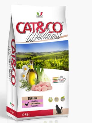 Super Premium Nutrazeutisches Mediterranes Rezept für Kätzchen für den Großhandel von Adragna Petfood srl Società Benefit