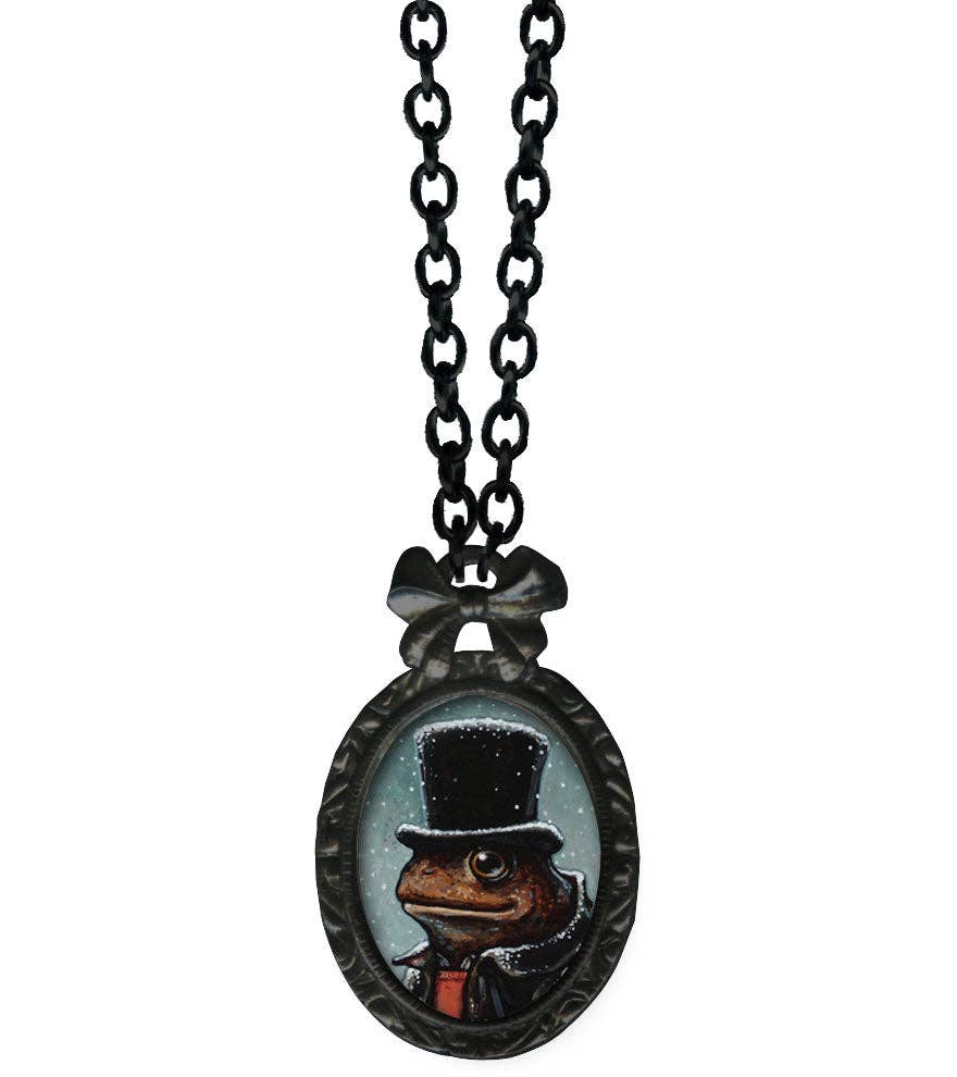 Classic Hardware - Vendita all'ingrosso Collana con ciondolo/pendaglio - Collana vittoriana con cornice ovale Charles DeMar0