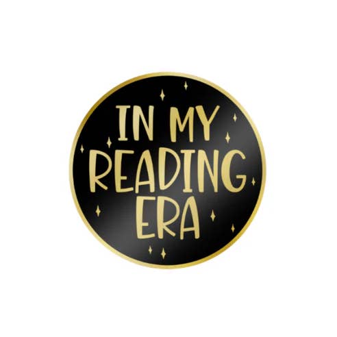 TitlePieces - Wholesale Lapel pin/button - In My Reading Era Enamel Pin1