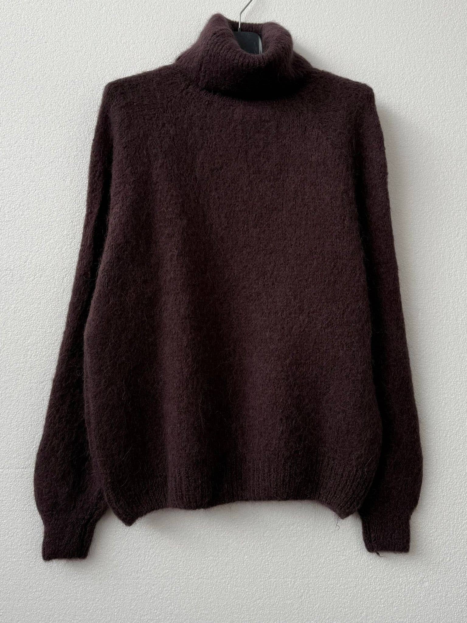 NOELINE - Wholesale Knit Sweater - Women's - Turtleneck sweater 50% alpaca 18882