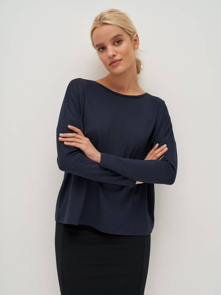 Klassischer Damen-Bleistiftrock für den Großhandel von linenease