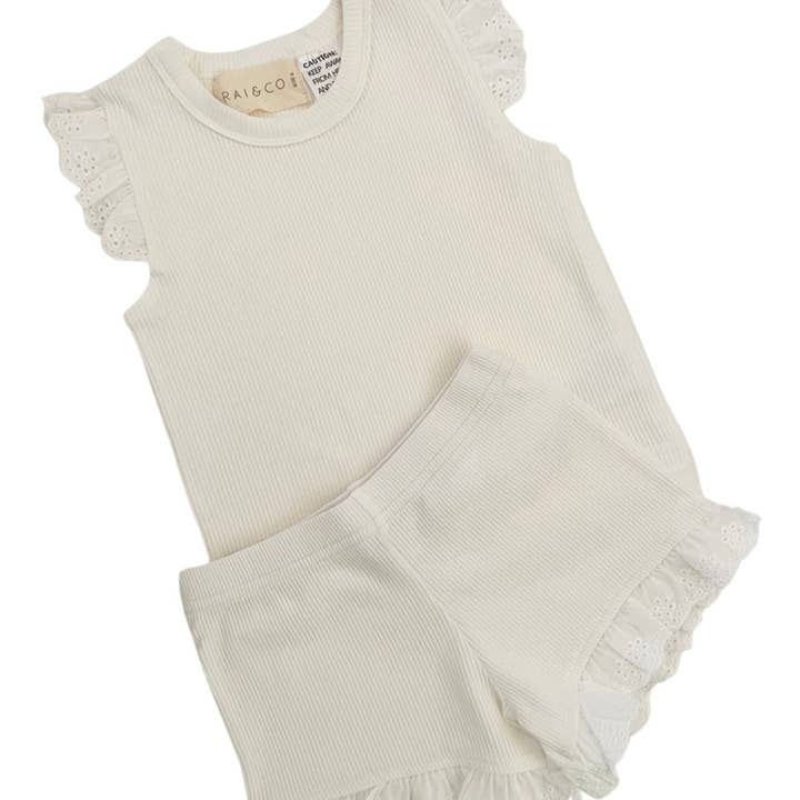 Mini Ribbed Lace Frill Sets and other Purchase Wholesale korean sleepwear direct. Free Returns & Net 60 Terms on Faire trending on Faire.