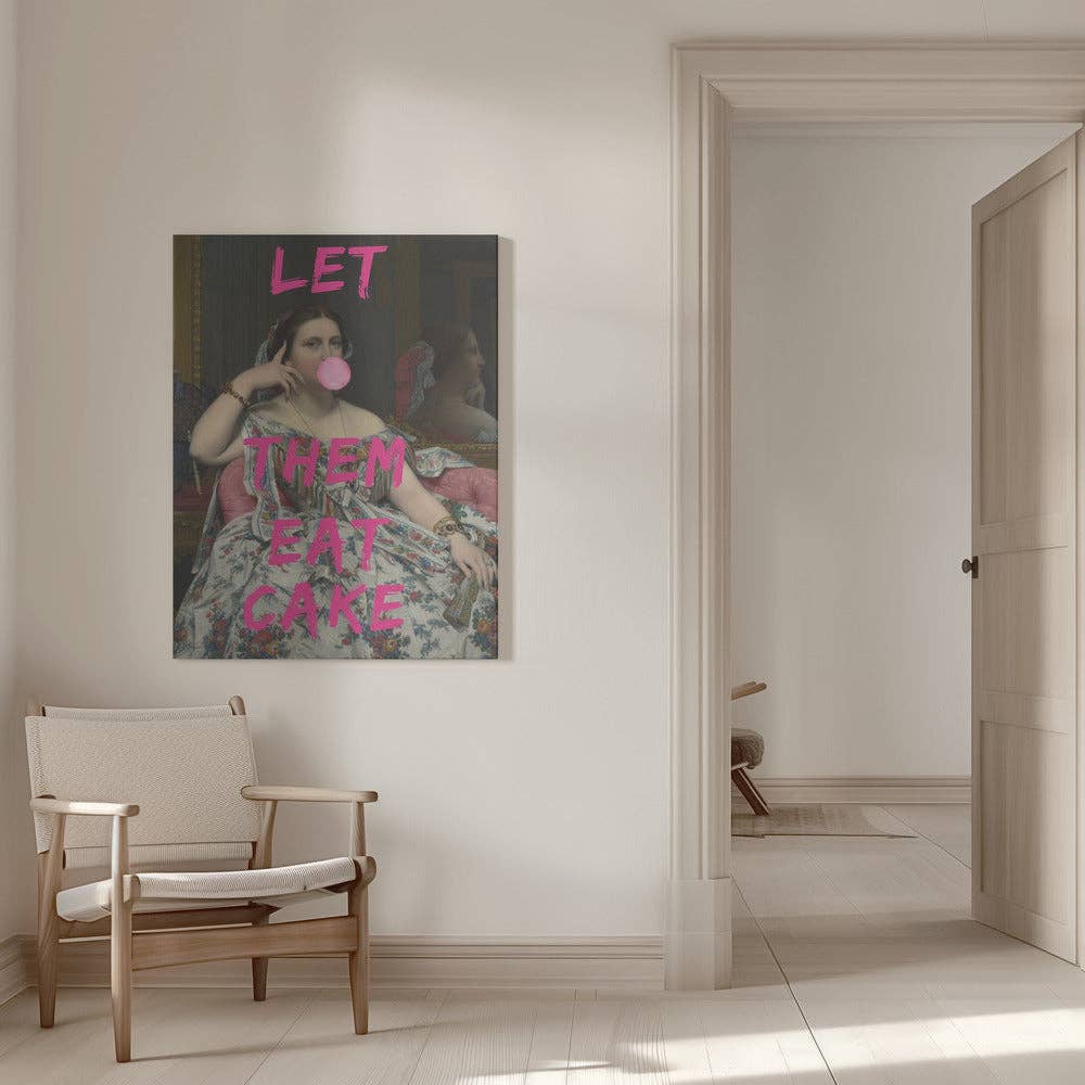 GTA ART - Wholesale Art Print - Wall art Let Them Eat Cake, Bubble Gum Vintage Portrait8