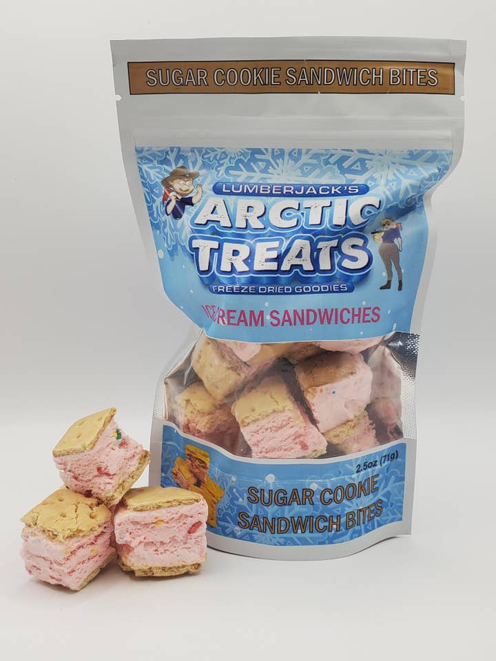 Sockerbitsmackkakor för wholesale av Lumberjack's Arctic Treats