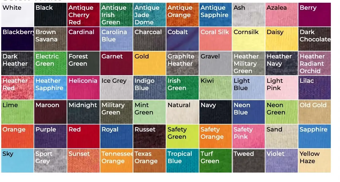 TShirtGuys.com - Venta al por mayor Sudadera estampada - Unisex - Sudadera unisex con gráfico / logotipo personalizado - 37 opciones de color2