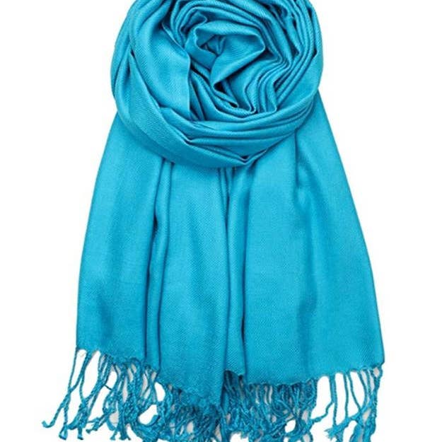 Jasper Trading LLC – Großhandel Schal – Damen – C11 - Einteiliger türkisfarbener modischer Pashmina-Schal1