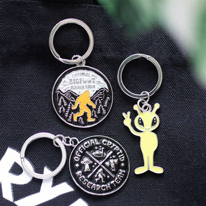 Something Different Wholesale - Wholesale Keychain – Unisex - Cryptid Research Team Keyring4