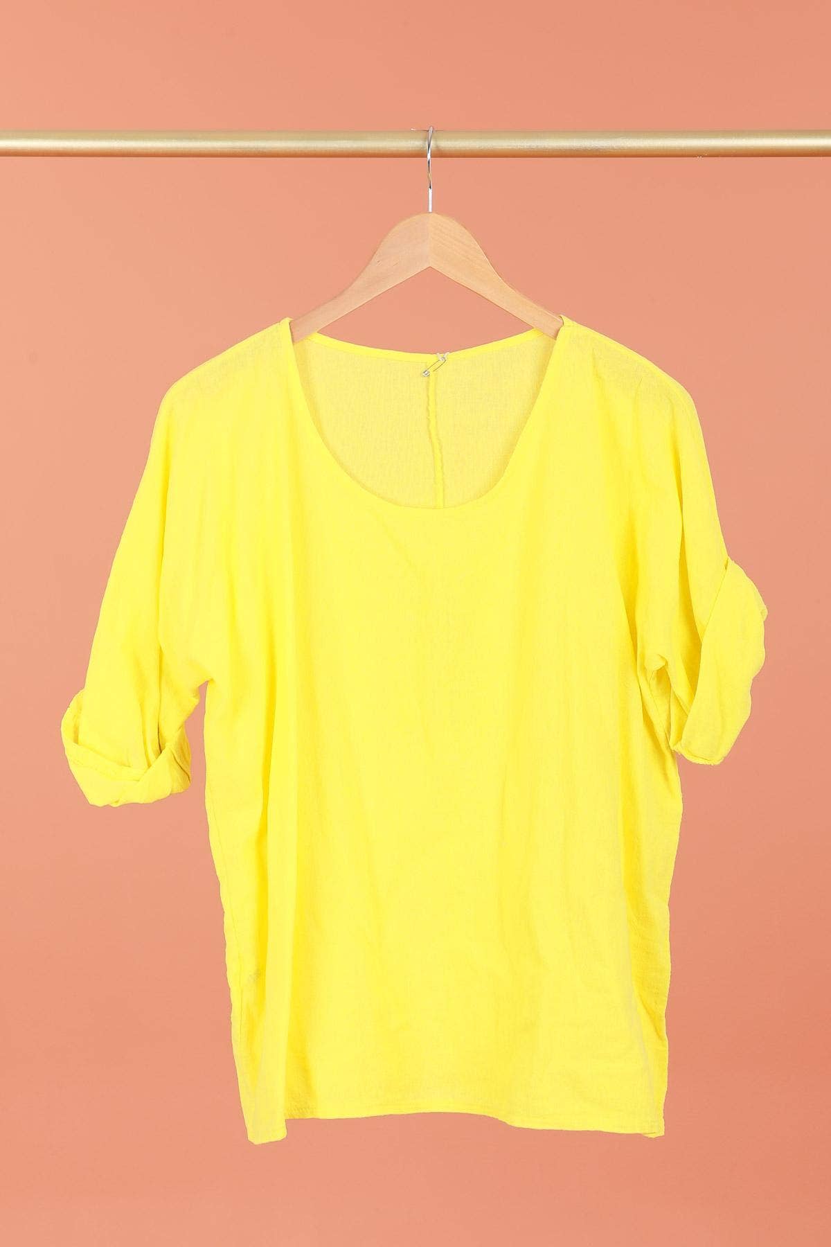 la maison des fibres naturelles – wholesale T-shirt – women's – t-shirts 1101 + SIZE60%cotton 40%linen24