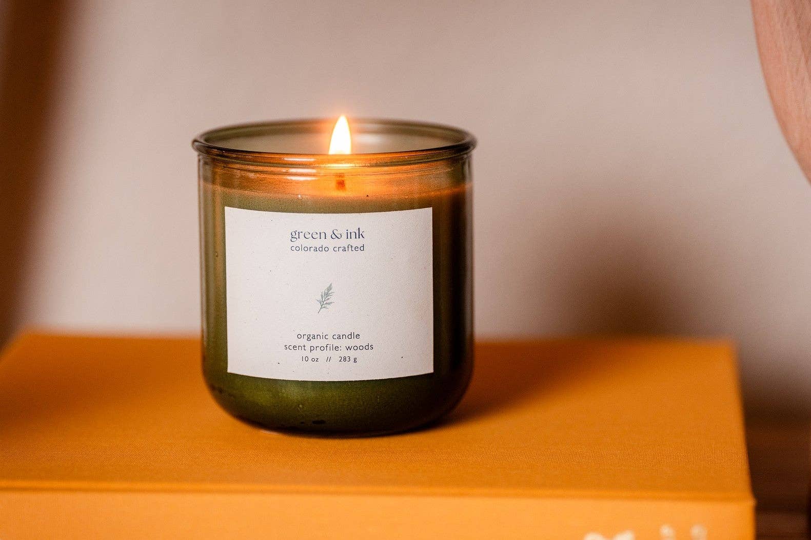 Merrely - Wholesale Jar/Filled Candle - Recycled Organic Candle – 10oz4