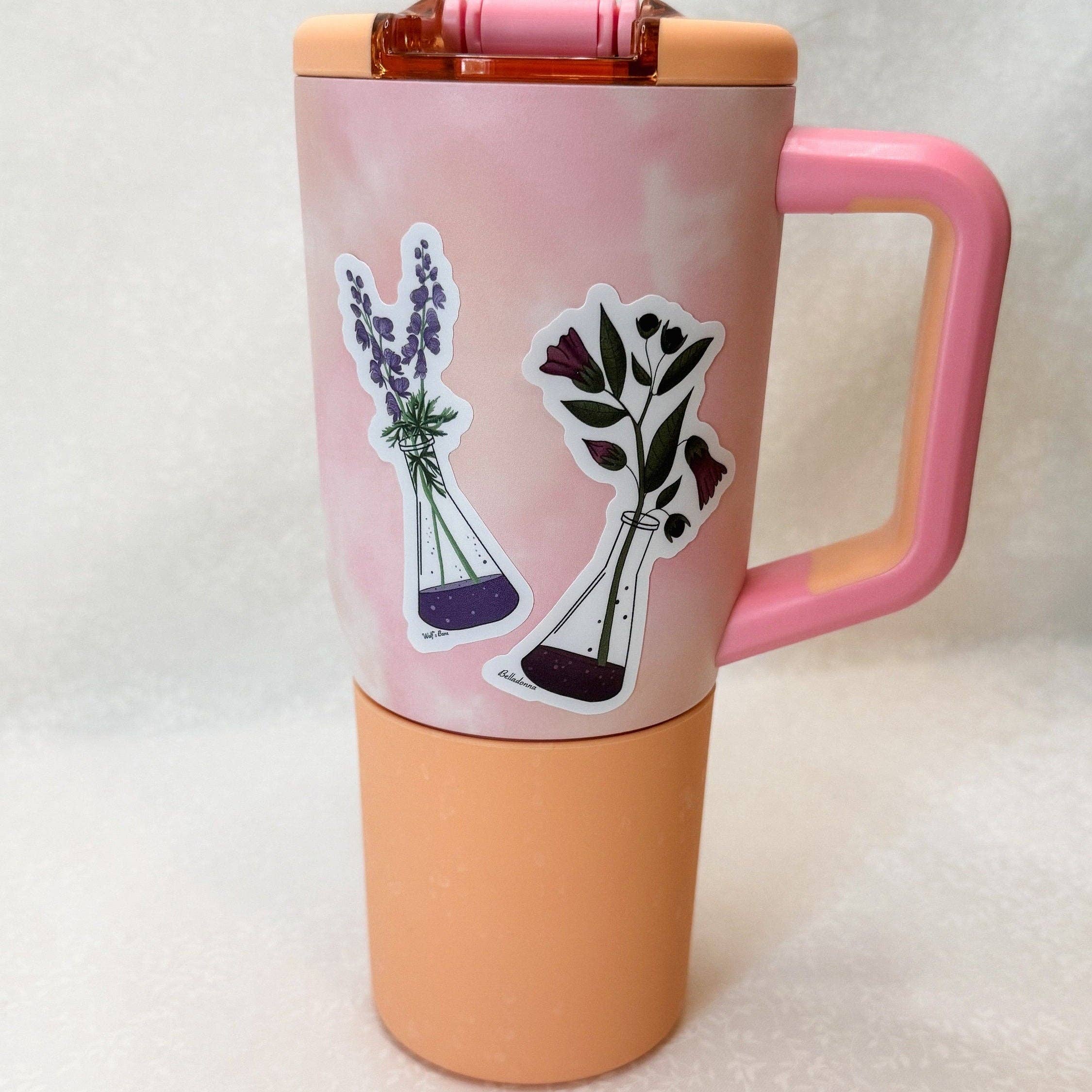 Designed With Hartman - Wholesale Phone & Laptop Stickers - Poisonous flowers | Sticker1