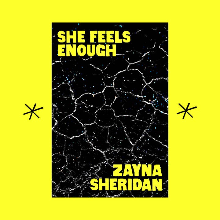 She Feels Enough, by Zayna Sheridan for wholesale by Bottlecap Press