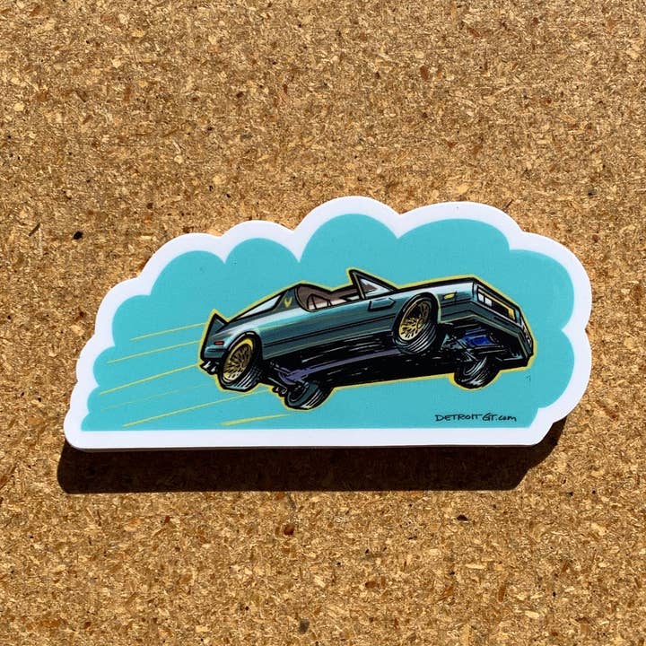 Detroit GT - Vente Autocollant - Le Bandit - Autocollant0