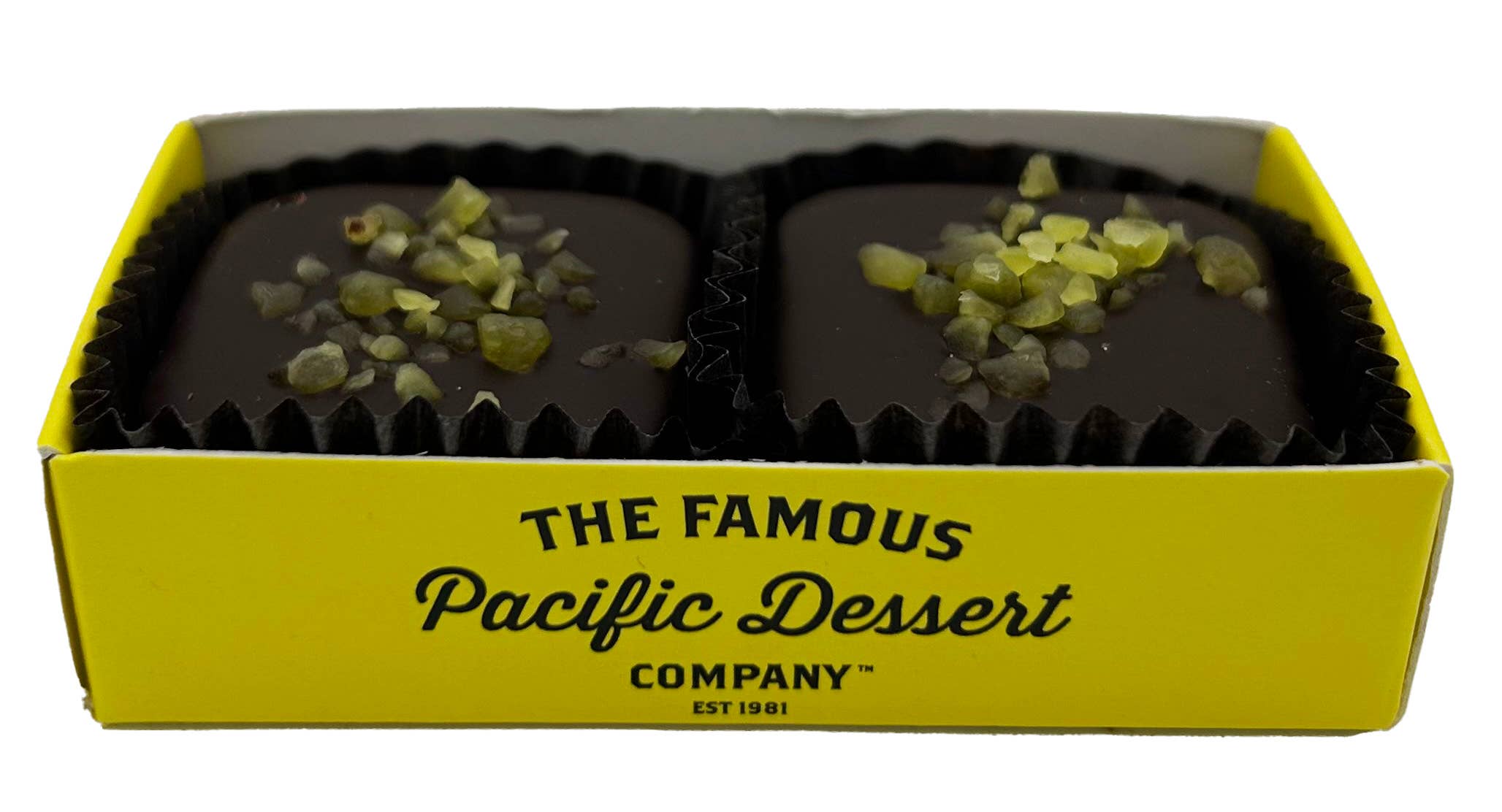 World Wide Gourmet Foods, Inc. - Wholesale Chocolate Covered Sweets - 2-Piece Dark Chocolate Lemon Meltaways1