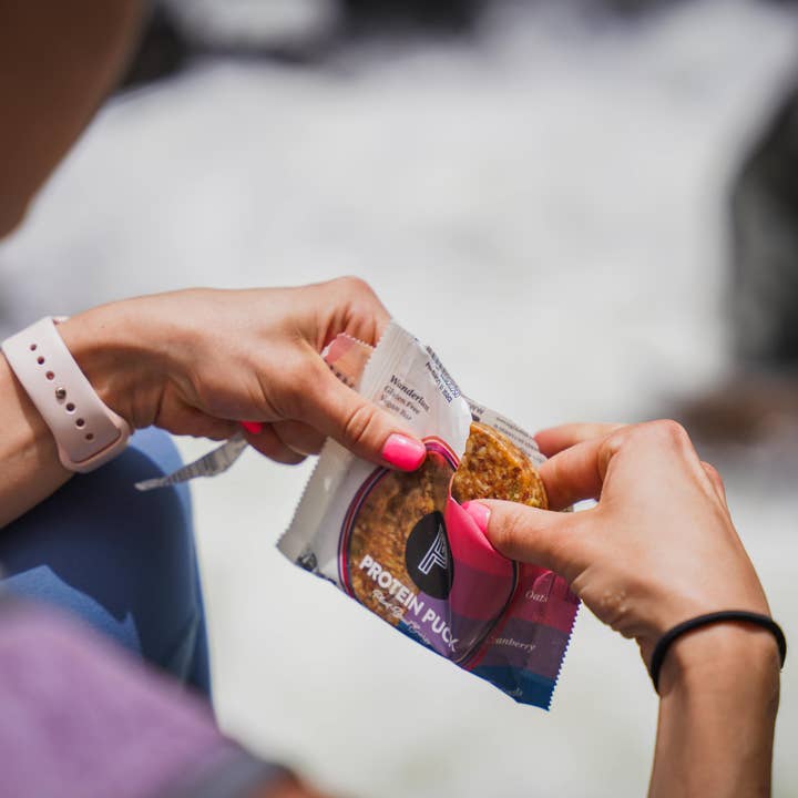 Protein Puck - Wholesale Snack Bar - Wanderlust (Peanut Butter, Cranberry) (16 - 3.25oz Bars)9