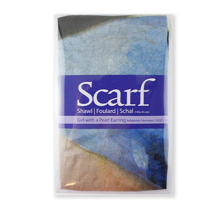 MUSEUM WEBSHOP - Venta al por mayor Bufanda - Mujer - Bufanda, Vermeer, La joven de la perla1