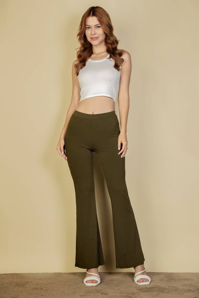 CAPELLA APPAREL - Wholesale Pants - Women's - High Waisted Flare Pants21