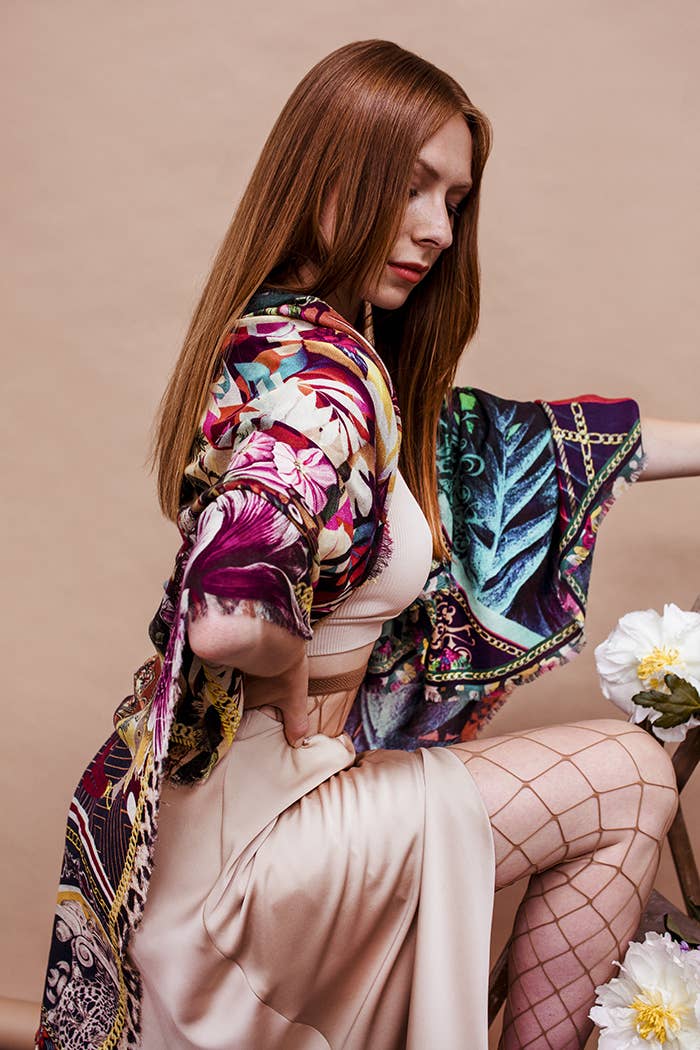 FST le french studio - Vente Écharpe – femme - Grand carré en cachemire 130x130cm SOIERIE0