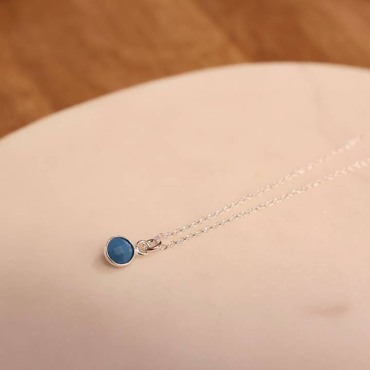 Turquoise Necklace - Semi-Fine Birthstone Jewellery for wholesale by Honey and Kettle